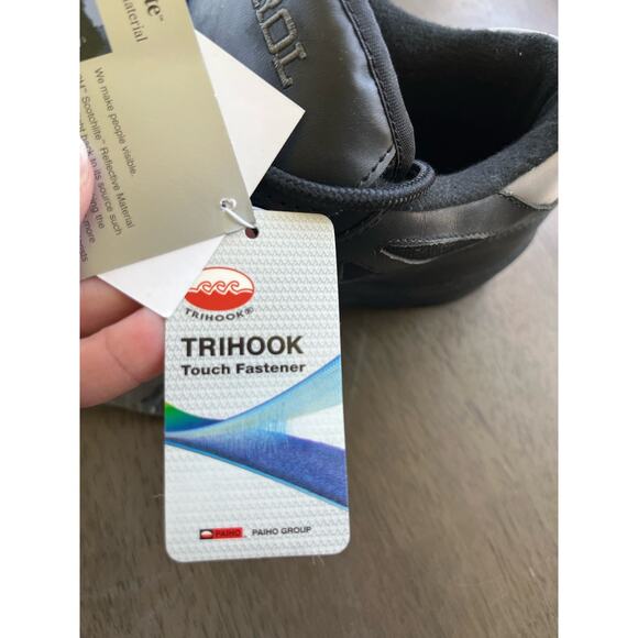 Black Bike Patrol Cycling Shoes Reflective Pliant Versatile Utility 10.5 or 44 - Picture 10 of 11